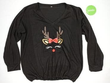 bluzki sylwestrowe plus size: Women`s shirt, size 6XL (EU 52) — 2