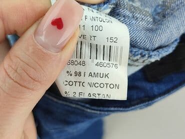 джинсова куртка: Jeans, 12 years, 146/152, condition - Perfect — 5