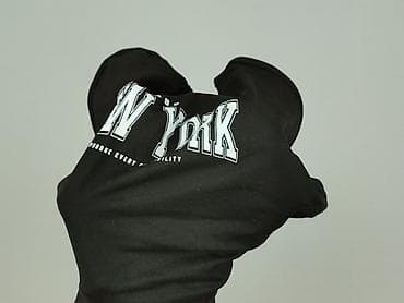 ovs moda: Czarny damski kombinezon/playsuit bez rękawów SHEIN z nadrukiem “1998 — 6