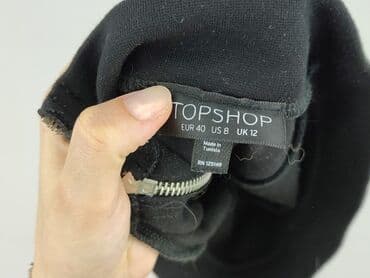 czarne obcisła spódnice: Topshop, Spódnica damska, rozmiar L — 4