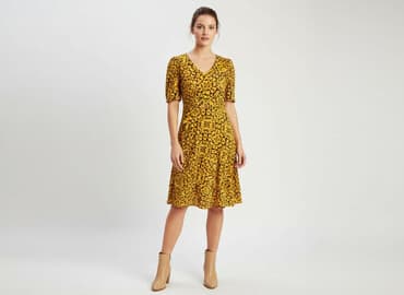 shein zolta sukienka: Dunnes, Sukienka damska, rozmiar XL — 6