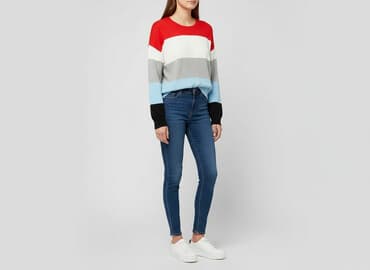 sweter hm w paski: H&M Divided, Sweter damski, rozmiar L — 1