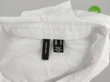 biała obcisła koszulka: Vero Moda, Koszula damska, M — 4