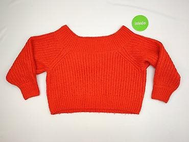 czerwony sweter h: H&M Divided, Sweter damski, rozmiar L — 2