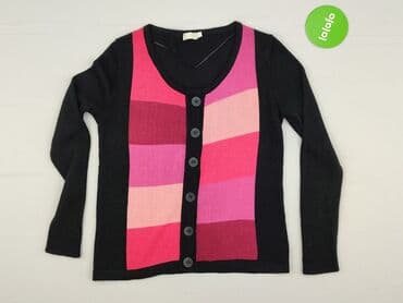 sweter w paski: Jacqueline Riu, Kardigan damski, rozmiar M — 2