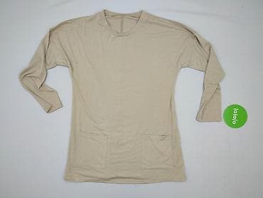 beżowy sweter: Tunika damska, rozmiar M — 2