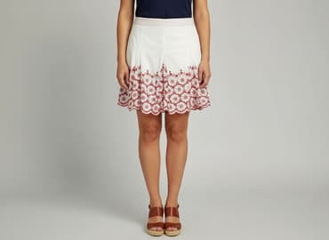 spódniczka pikowana: Red Herring, Spódnica damska, rozmiar XL — 7