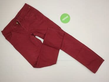 bordowe dżinsy: Tailored, Jeansy damskie, rozmiar M — 2