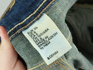 krótkie spodenki jeansowe hm: H&M Divided, Szorty damskie, rozmiar S — 4