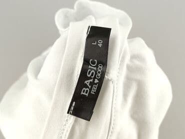 tureckie bluzki bawełniane: Basic, Bluzka damska, rozmiar L — 5