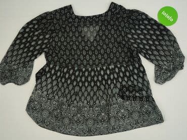 czarne bluzki dekolt v: Bluzka damska, rozmiar M — 3