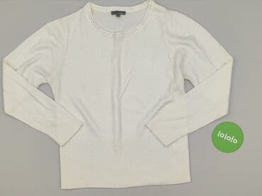 sweter z perełkami h m: Sweter damski, rozmiar M — 2