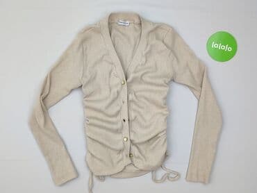 sweter z dekoltem v: Pakuten, Kardigan damski, rozmiar S — 2