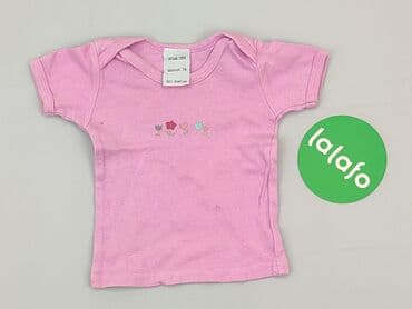 купити дитячі футболки дешево: T-shirt, 6-9 months, condition - Very good — 2