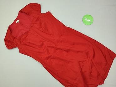 solar czerwona sukienka: Sukienka damska, rozmiar XL — 2