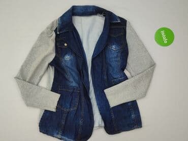 kurtka jeansowa z kożuszkiem damska: Kurtka jeansowa damska, rozmiar S — 2