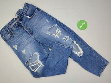 woskowane legginsy z wysokim stanem zara: Cropp, Jeans for women, size XL (EU 42) — 2