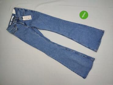 woskowane legginsy z wysokim stanem zara: Jeansy damskie, XS — 2