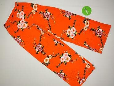 Material trousers for women, size S — 2