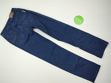 granatowe jeansy: Jeansy damskie, rozmiar S — 3