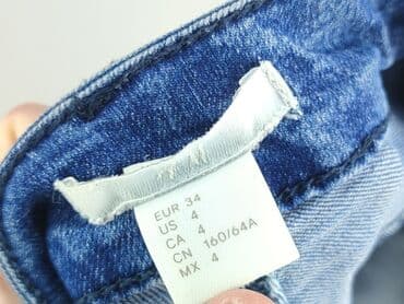 trampki na platformie h m: H&M, Jeansy damskie, rozmiar XS — 4
