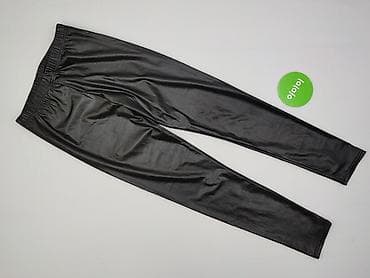 clevé: Cleve, Legginsy Ze skóry ekologicznej damskie, rozmiar M — 2