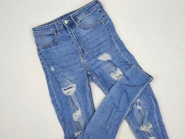 niebieska bluza h m: H&M Divided, Jeansy damskie, rozmiar S — 1