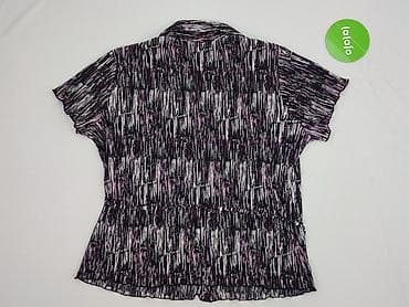 fuksja: Petite, Bluzka damska, rozmiar 4XL — 3