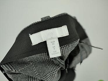 klapki ezzy: H&M, Spodnie materiałowe damskie, rozmiar S — 4