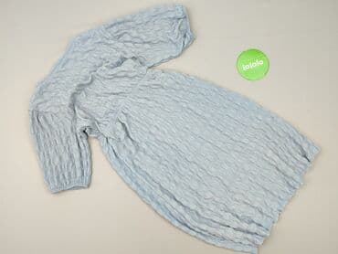 niebieska sukienki midi: Sukienka damska, rozmiar S — 4