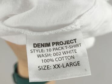 koszulki basic uniqlo: Denim Project, Koszulka dla mężczyzn, rozmiar 2XL — 5