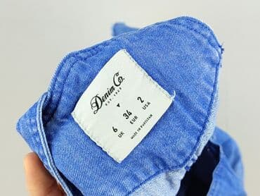 zara krótkie spodenki jeansowe: Denim Co, Ogrodniczki damskie, rozmiar S — 4