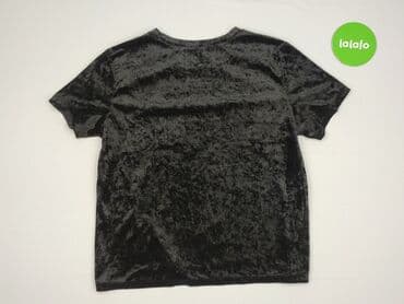 czarne t shirty i marynarka: T-shirt damski, rozmiar L — 3