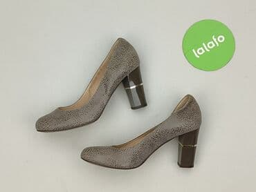 kozaki na obcasie: Półbuty damskie, rozmiar 36 — 4