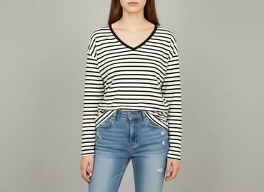 sinsay t shirty damskie: Sinsay, T-shirt damski, rozmiar S — 6