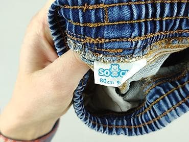 dresy crivit: Spodnie jeansowe, So cute, 9-12 miesięcy, stan - Bardzo dobry — 4