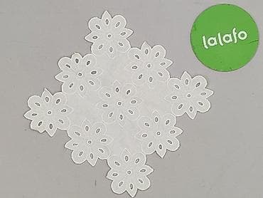 Dom i ogród: Tkanina 23 x 23, kolor - Biały, stan - Bardzo dobry — 4