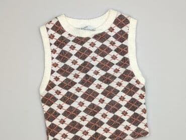 pull and bear white top: Bershka, Топ жіночий, розмір S — 1