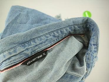 kurtka jeansowa patchwork: Sukienka/katana jeansowa damska Diverse, rozmiar XL - Marka: Diverse — 5