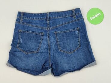 dzinsowe krótkie spodenki: DENIM JEANS, Szorty damskie, rozmiar M — 3