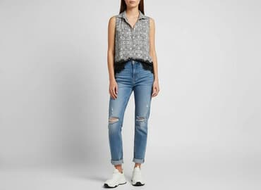 bluzki koszulowe czarne: Tally Weijl, Bluzka damska, rozmiar 2XS — 6