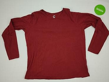 sweter bordo: Cubus, Bluzka damska, rozmiar 2XL — 2