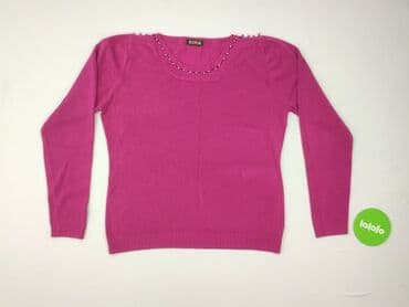 srebrne sukienki na imprezę: Women`s sweater, size L (EU 40) — 2