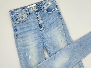 stradivarius mom slim: Stradivarius, Jeansy damskie, rozmiar S — 1