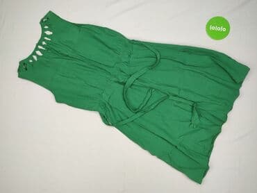 sukienki butelkowa zieleń midi: Mint & Berry, Sukienka damska, rozmiar M — 4