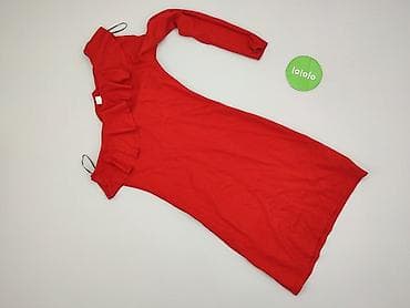 czerwona sukienka pull: H&M Divided, Sukienka damska, rozmiar S — 2