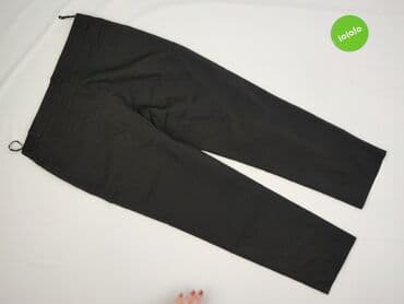 cargo wide leg: Emamoda, Spodnie materiałowe damskie, rozmiar M — 3