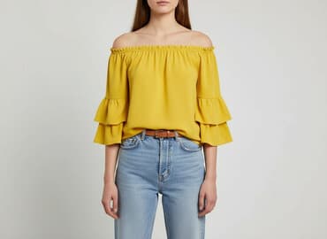 bluzki z odkrytymi ramionami mohito: Bluzka damska, rozmiar S — 6