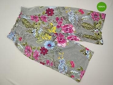 trampki pepegi: Spodnie damskie VÉRTIGO – wzór w paski i kwiaty - Krój: luźne — 2