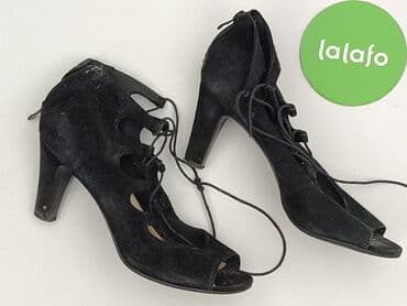 kapcie z piętą: Sandals for women, size 39 — 3